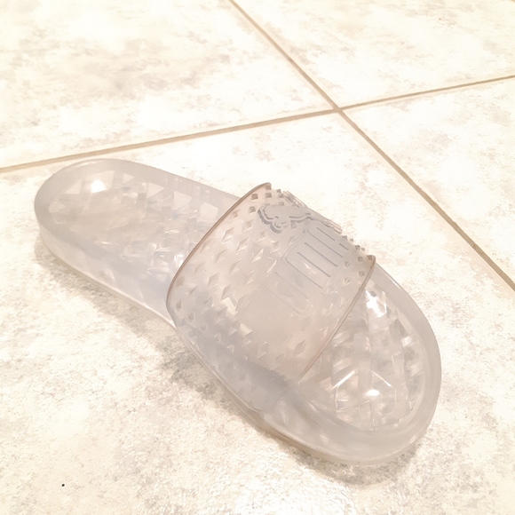 Clear white slides Puma by Rihanna Fenty - Picture 5 of 8